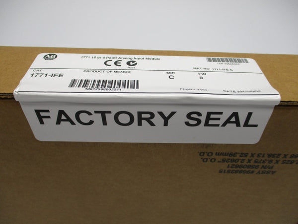 ALLEN BRADLEY 1771-IFE SER. C F/W B DATE: 2015 NSFS