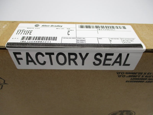 ALLEN BRADLEY 1771-IFE SER. C F/W B DATE: 2009 NSFS