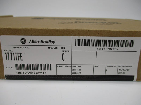 ALLEN BRADLEY 1771-IFE SER. C F/W B DATE: 2009 NSFS