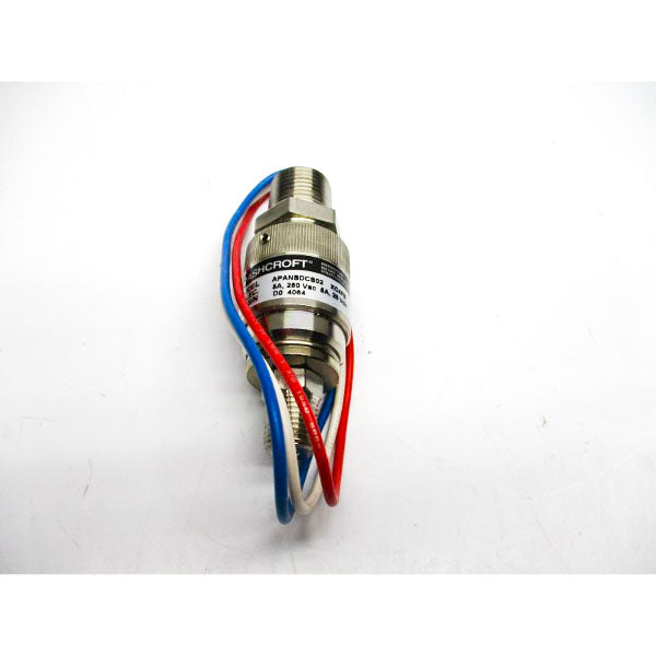ASHCROFT APANSDCS02XC4F8 250VAC 5A 3-10PSI NSNP