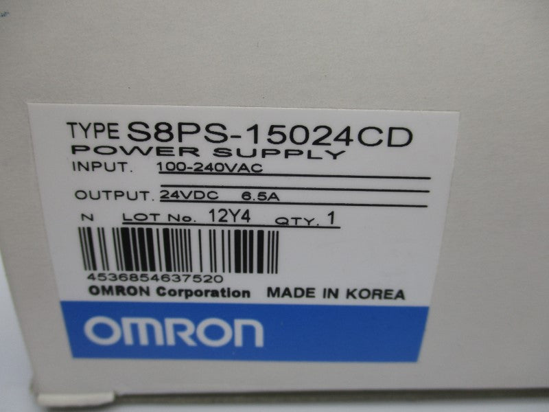OMRON S8PS-15024CD 100-240VAC 2.7A NSMP
