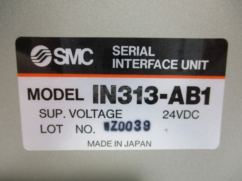 SMC IN313-AB1 24VDC 3/4" NSNP