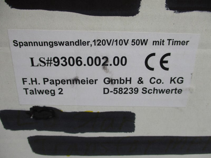 LUMIGLAS 9306.002.00 120V 5.3A NSMP