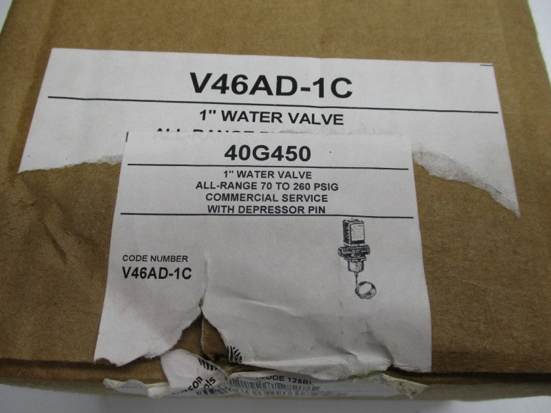 JOHNSON CONTROLS V46AD-1 46G450 79-260PSI 1" NSMP