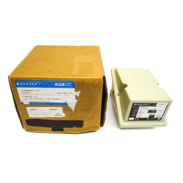 ASHCROFT LPAN4HB25XC4 125/250VAC 10A 100PSI NSMP