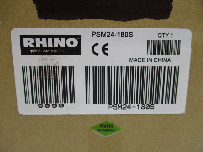 RHINO PSM24-180S 100-240VAC 2.8-1.5A NSMP
