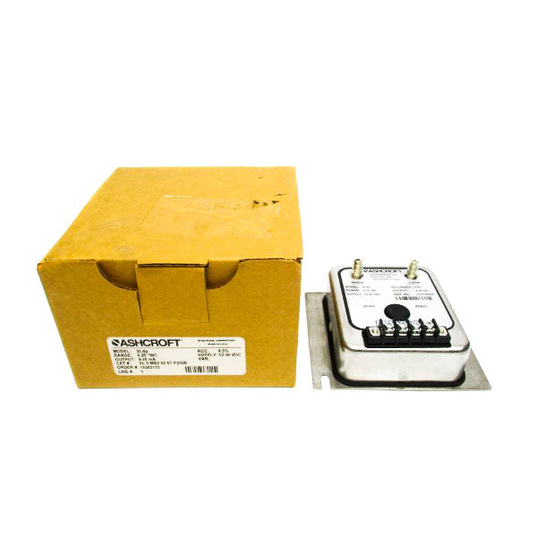ASHCROFT XL5MB242STP25IW 12-36VDC .25"WC NSMP