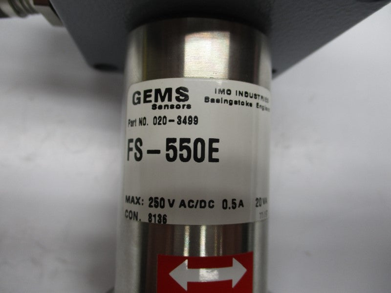 GEMS FS-550E 020-3499 250VAC/DC 0.5A NSMP