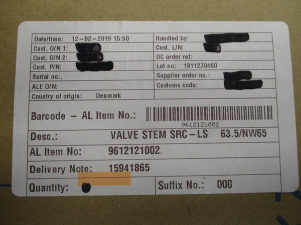 ALFA LAVAL 9612121002 NSMP