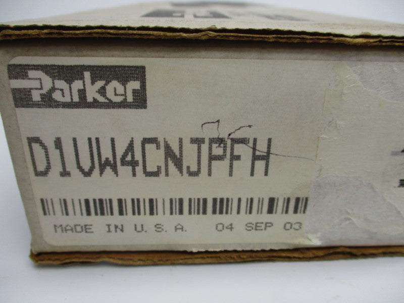 PARKER D1VW4CNJPFH 24VDC 0.95-1.05A 5000PSI NSMP