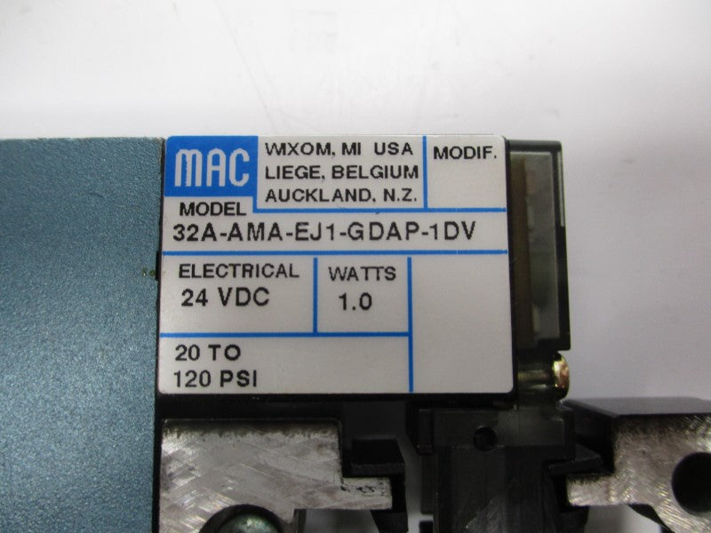MAC 32A-AM-AEJ1GDAP1DV 20247 24VDC 20-120PSI NSMP