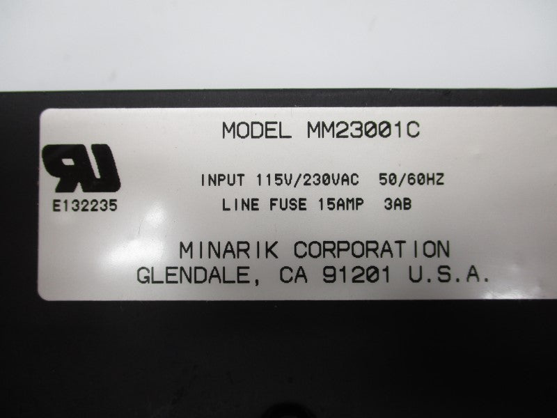 MINARIK CORPORATION MM23001C 115/230V 15A NSMP
