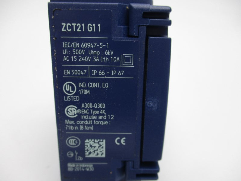 TELEMECANIQUE XCKT2118G11 500V 10A NSMP