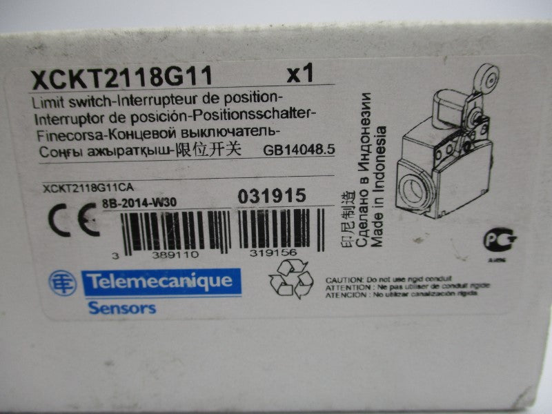 TELEMECANIQUE XCKT2118G11 500V 10A NSMP
