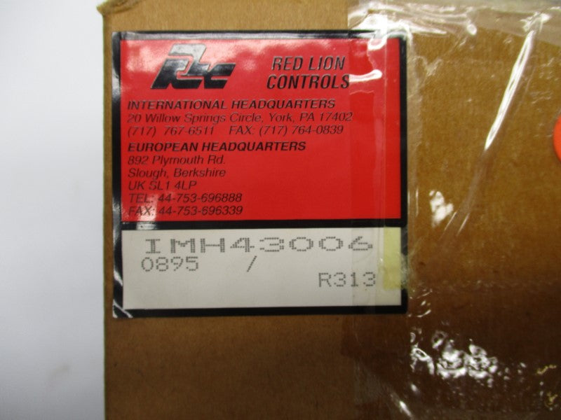 RED LION CONTROLS IMH43006 120/240VAC 5A NSMP