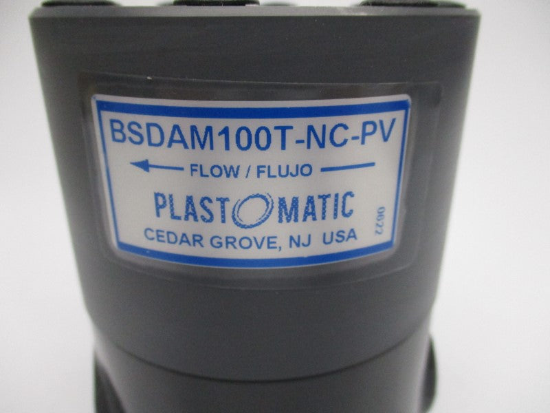 PLASTOMATIC BSDAM100T-NC-PV 1" NSMP