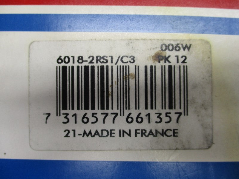 SKF 6018-2RS1/C3 NSFS