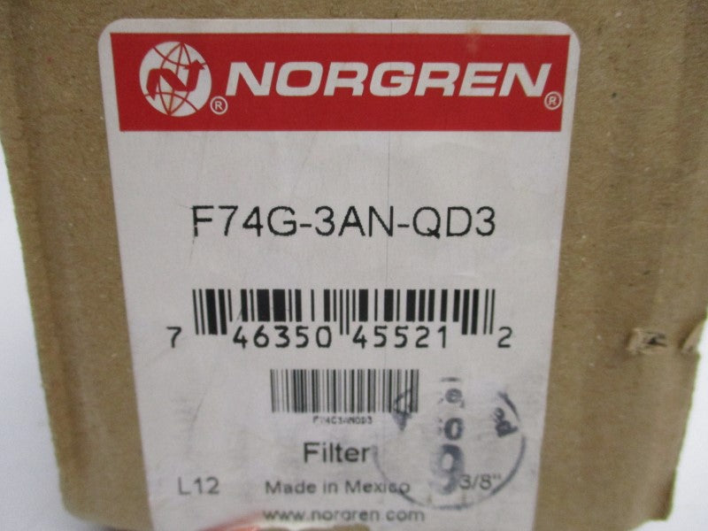 NORGREN F74G-3AN-QD3 250PSI 3/8" NSMP