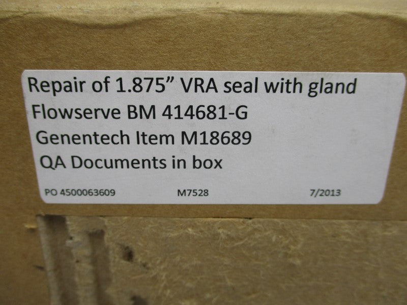 FLOWSERVE 414681-G VRA1875 (AS IS) REMAN