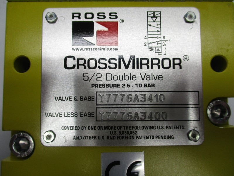 ROSS Y7776A3410W 24VDC 3/4" NSMP