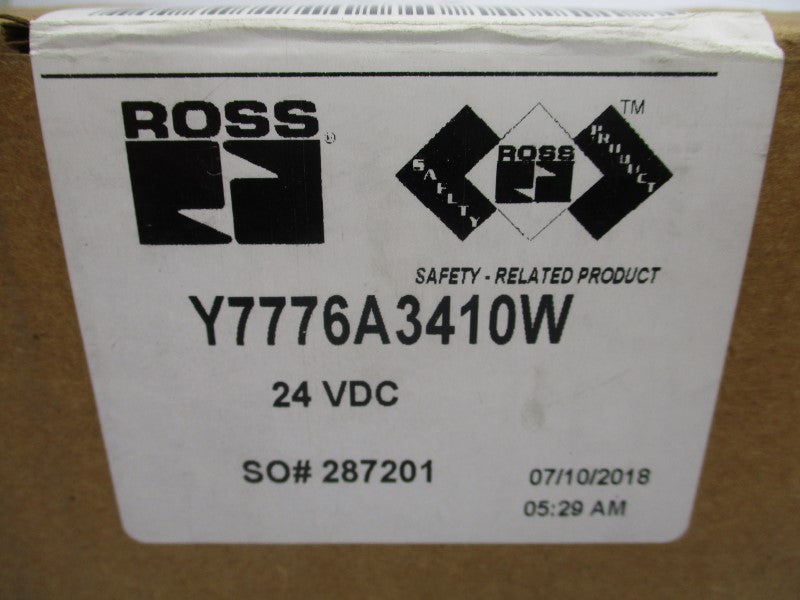 ROSS Y7776A3410W 24VDC 3/4" NSMP