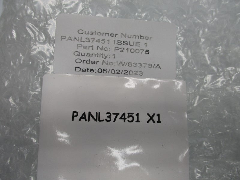 SPARE PART PANL37451 P210075 NSMP