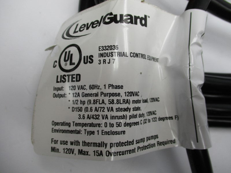 LEVELGUARD Z24801A1Z 120VAC 12A NSMP