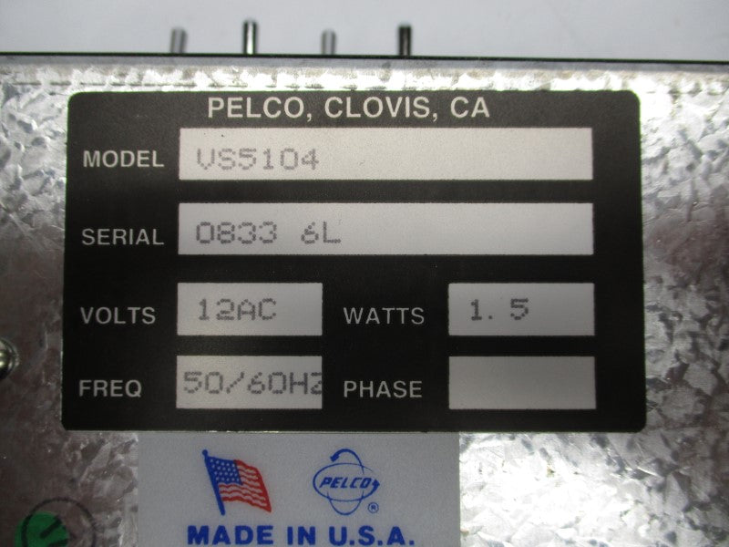 PELCO VS5104 12VAC NSMP