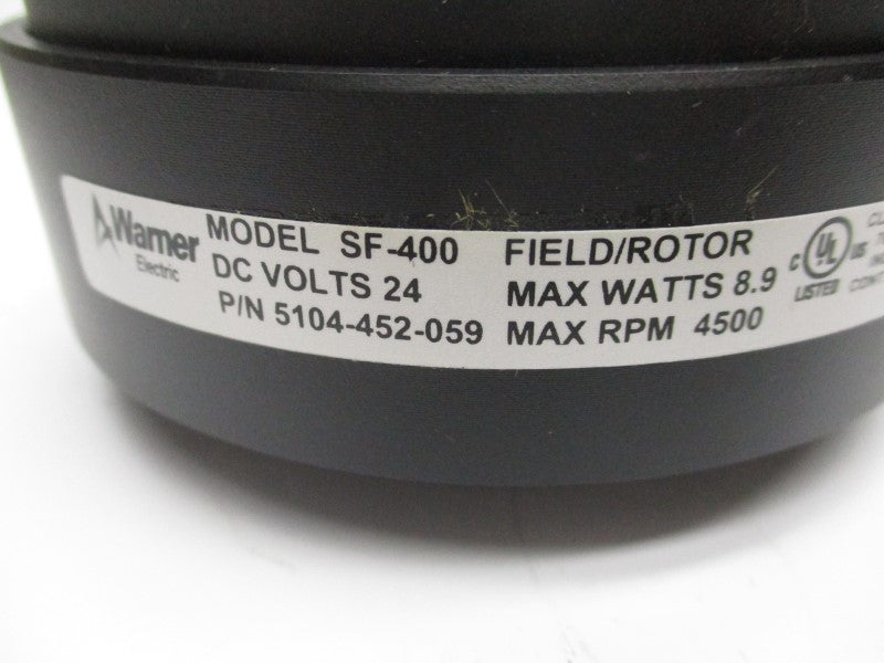 WARNER ELECTRIC 5104-452-059 SF/SFC400 24VDC 3/4" NSMP