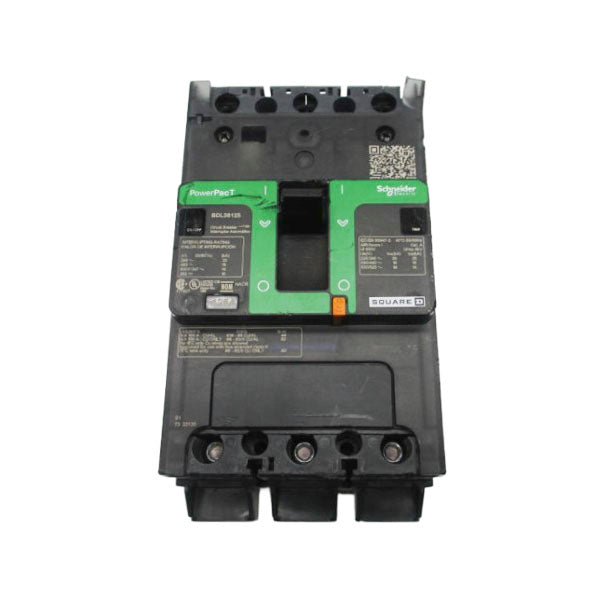 SQUARE D BDL36125 480V 125A (AS PICTURED) (GREEN) NSNP