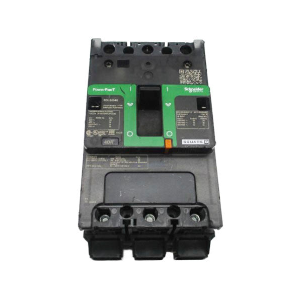 SQUARE D BDL36040 480V 40A (AS PICTURED) (GREEN) NSNP