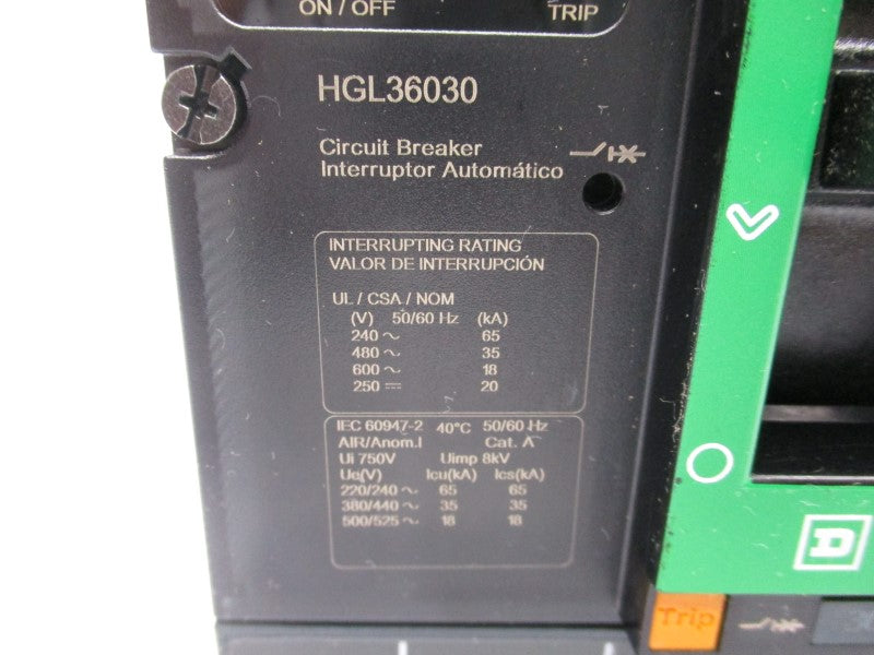 SQUARE D HGL36030 600V 30A (GREEN) NSNP