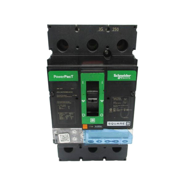 SQUARE D JGL34250WU43X 277V 250A (GREEN) NSNP