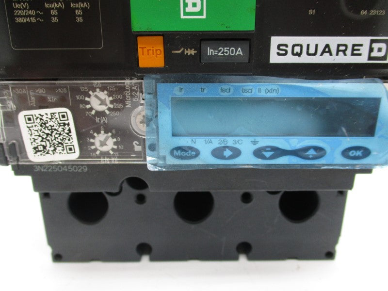 SQUARE D JGL34250WU43X 277V 250A (GREEN) NSNP