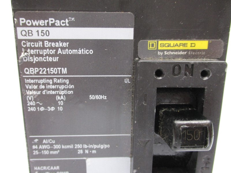 SQUARE D QBP22150TM 240V 150A UNMP