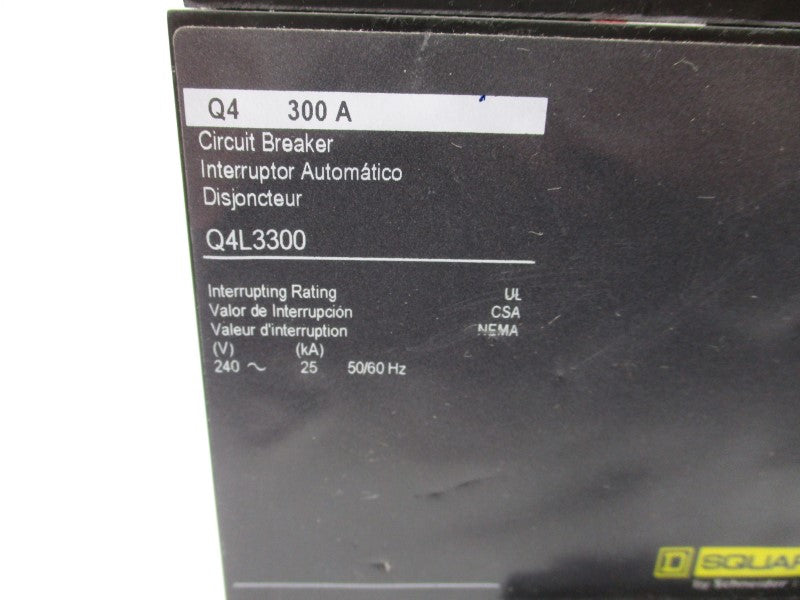 SQUARE D Q4L3300 240V 300A NSNP