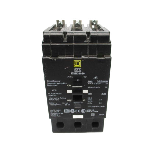 SQUARE D EGB34050 480V 50A NSNP