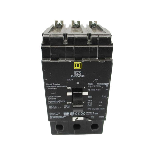 SQUARE D EJB34060 277V 60A NSNP