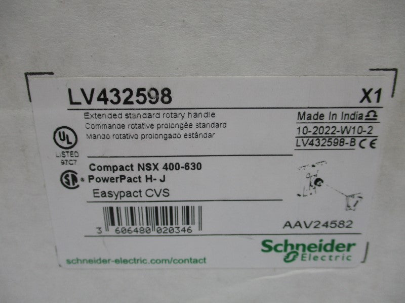 SCHNEIDER ELECTRIC LV432598 S32598 NSFS