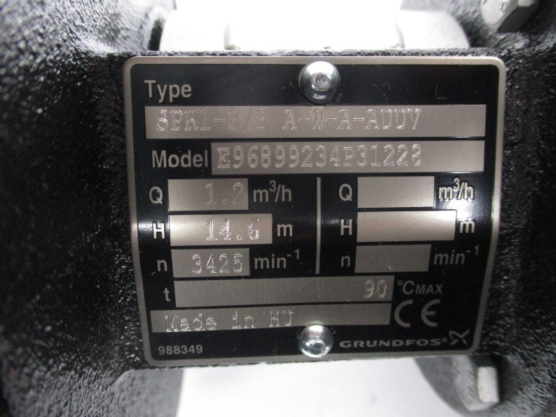 GRUNDFOS SPK1-3/3 A-W-A-AUUV NSMP
