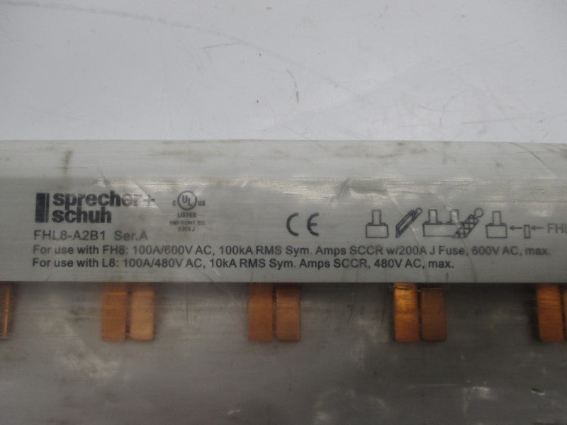 SPRECHER+SCHUH FHL8-A2B1 SER. A 600VAC 200A NSNP