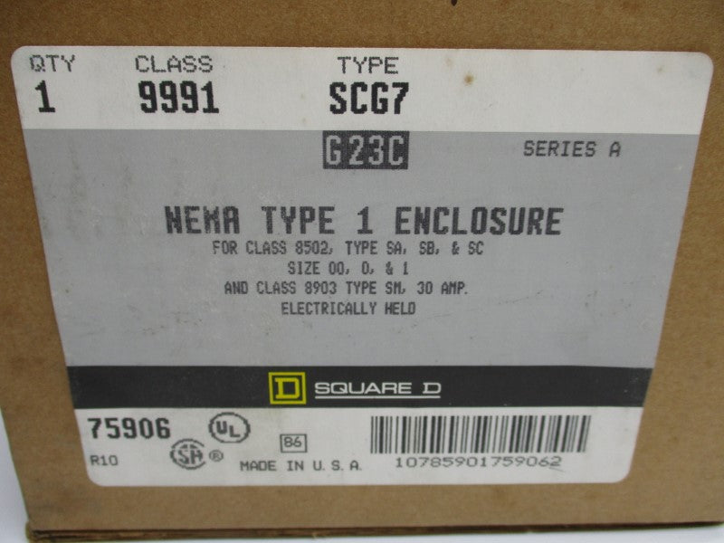 SQUARE D 9991SCG7 SER. A 110-120V NSMP