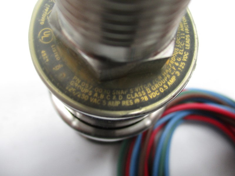 ITT 119P52C6R 057-0030 125/250VAC NSMP