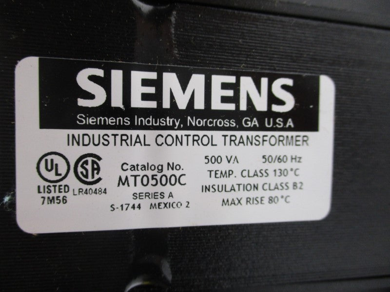 SIEMENS MT0500C SER. A 120-240V NSMP