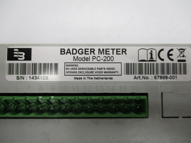 BADGER METER PC-200 67868-001 UNMP