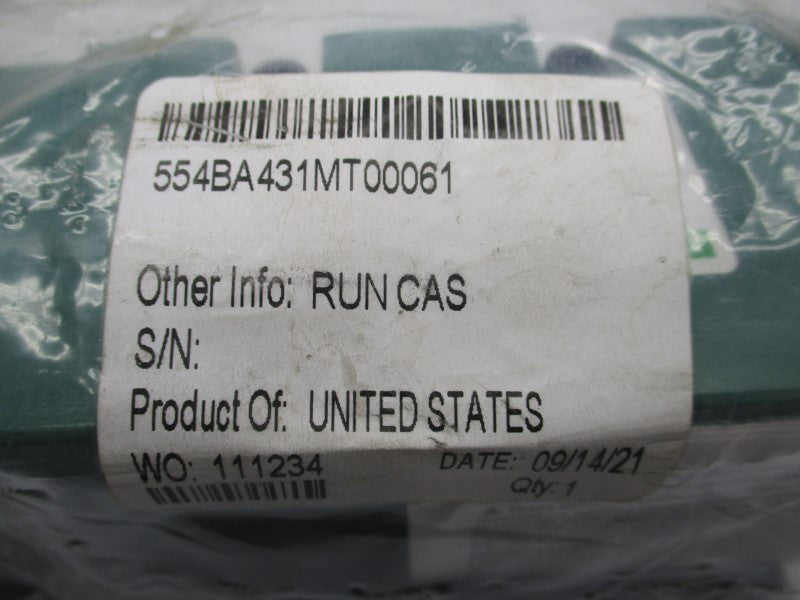 NUMATICS 554BA431MT00061 24VDC 0.20A NSMP