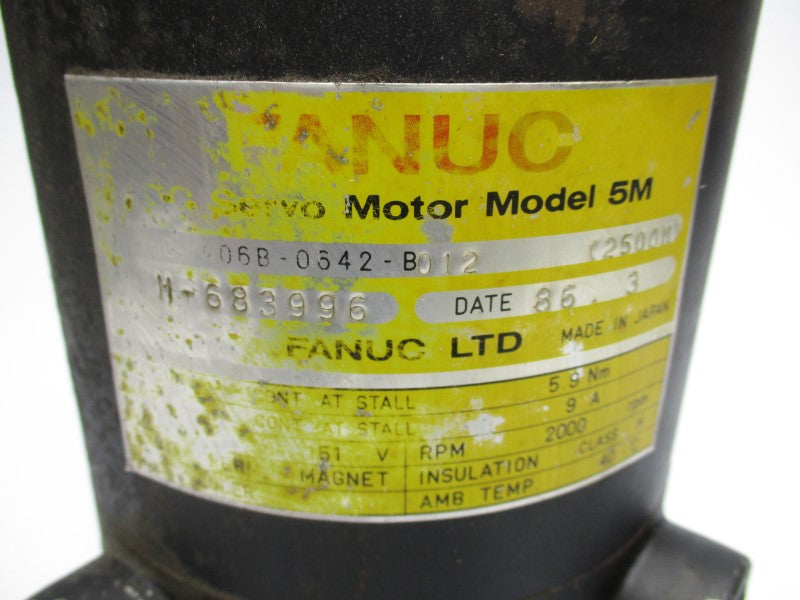 FANUC A06B-0642-B012 151V 9A UNMP