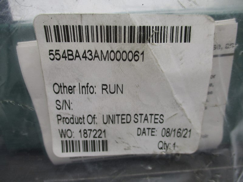 NUMATICS 554BA43AM000061 24VDC 0.26A NSMP