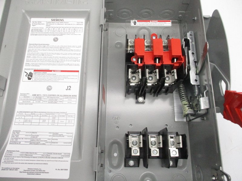 SIEMENS HF361 600VAC 30A NSMP