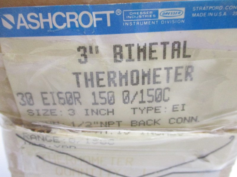 ASHCROFT 30EI60R1500/150C 1/2" NSMP